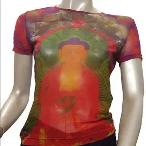 VIVIENNE TAM 仏像プリント チューブトップ VIVIENNE TAM 仏像プリント チューブトップ 全商品｜VIVIENNE